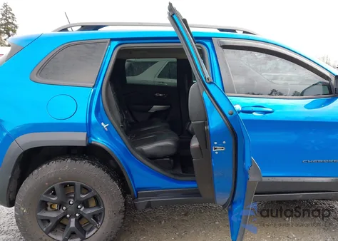 2018 Jeep Cherokee Trailhawk 4X4 из США, поврежденный, VIN 1C4PJMBX0JD569924